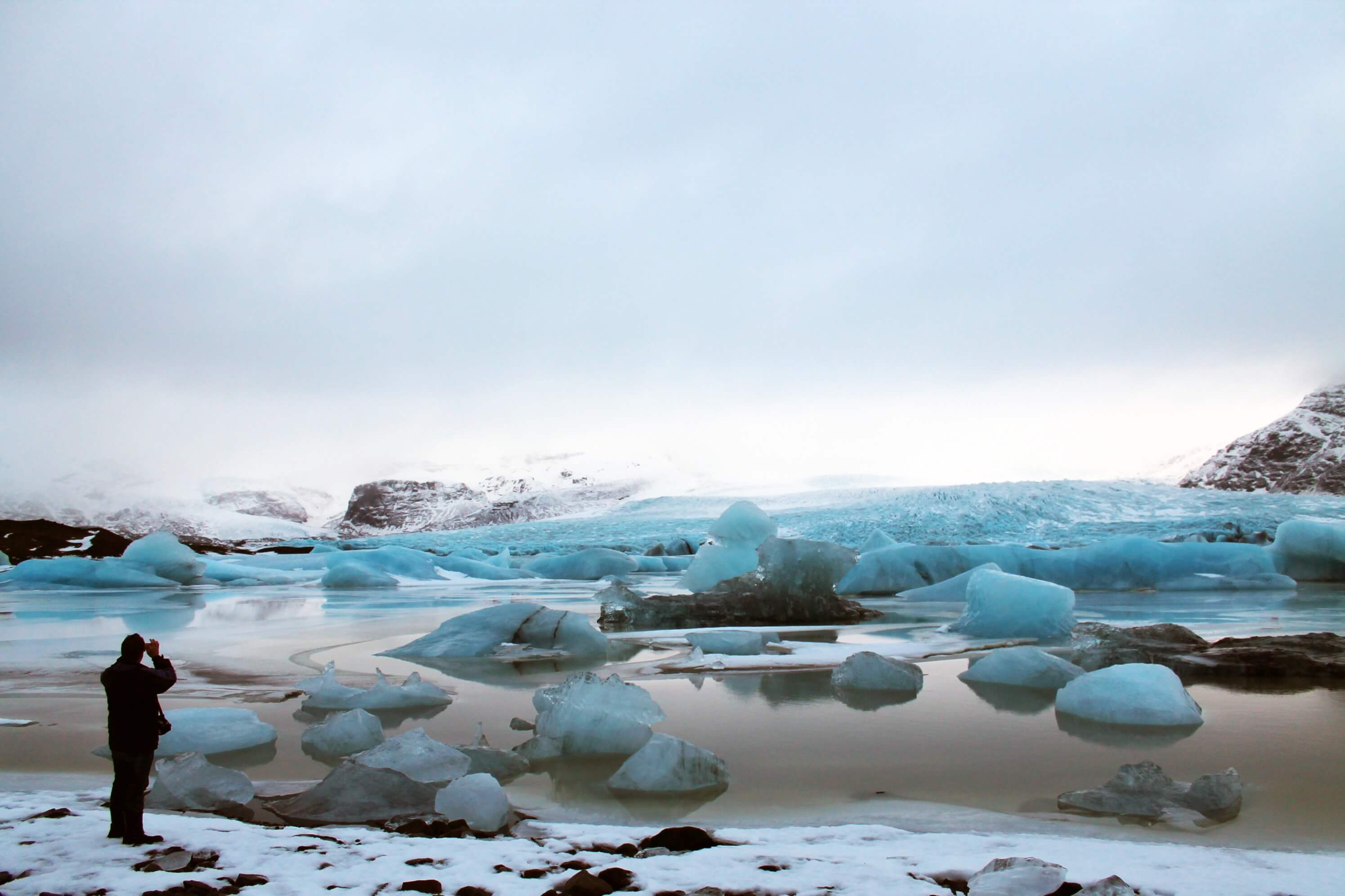 Laguna glaciar Jokulsarlon, Islandia