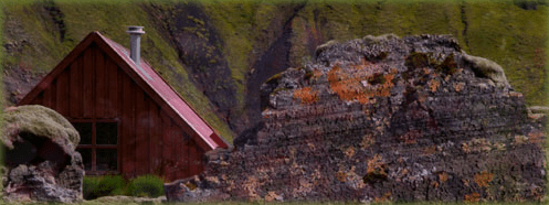Islandia - casa tradicional islandesa