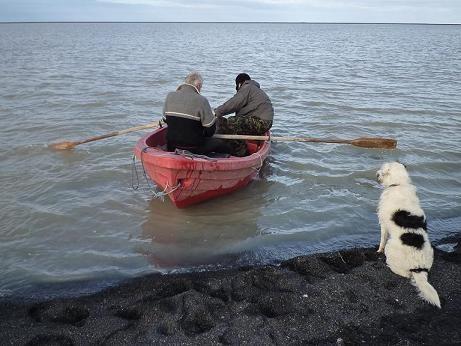 pescando en H&uacute;sey