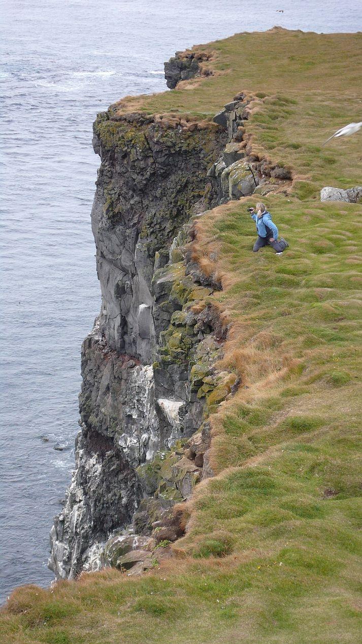L&aacute;trabjarg en los fiordos occidentales de Islandia