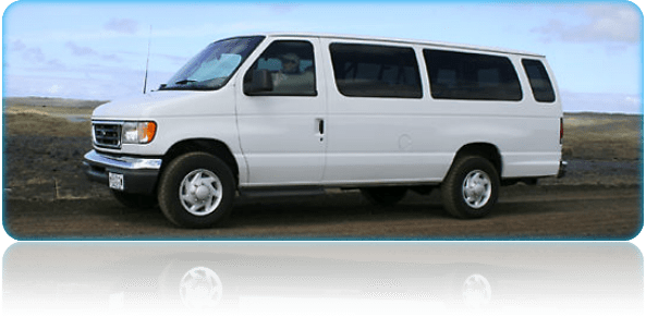 Furgoneta de alquiler Furgoneta minibus Islandia