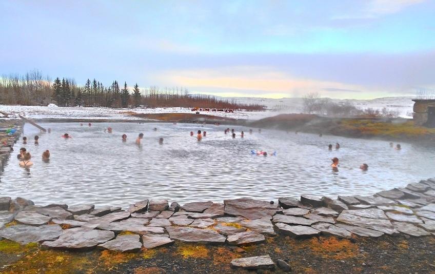 Laguna secreta en Islandia