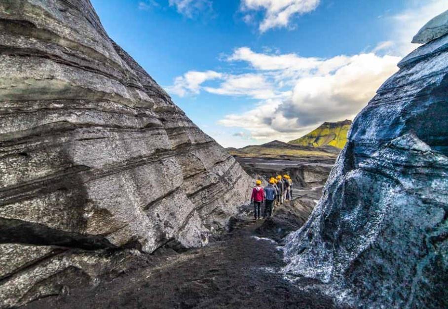 Glaciar en el sur de Islandia