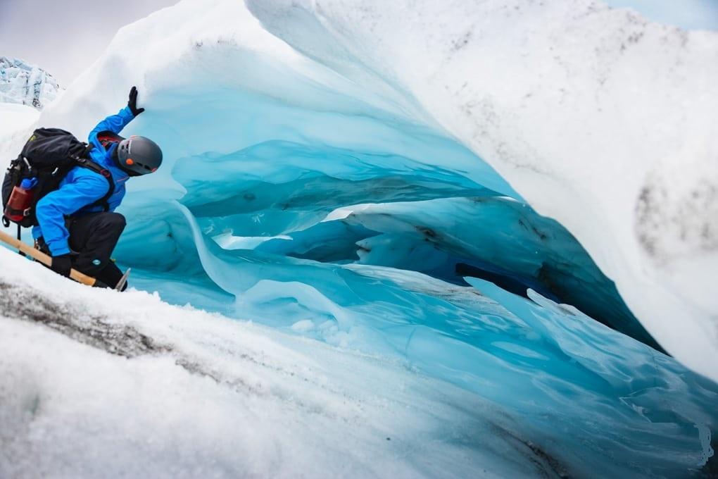 Excursión en el glaciar Vatnajokull