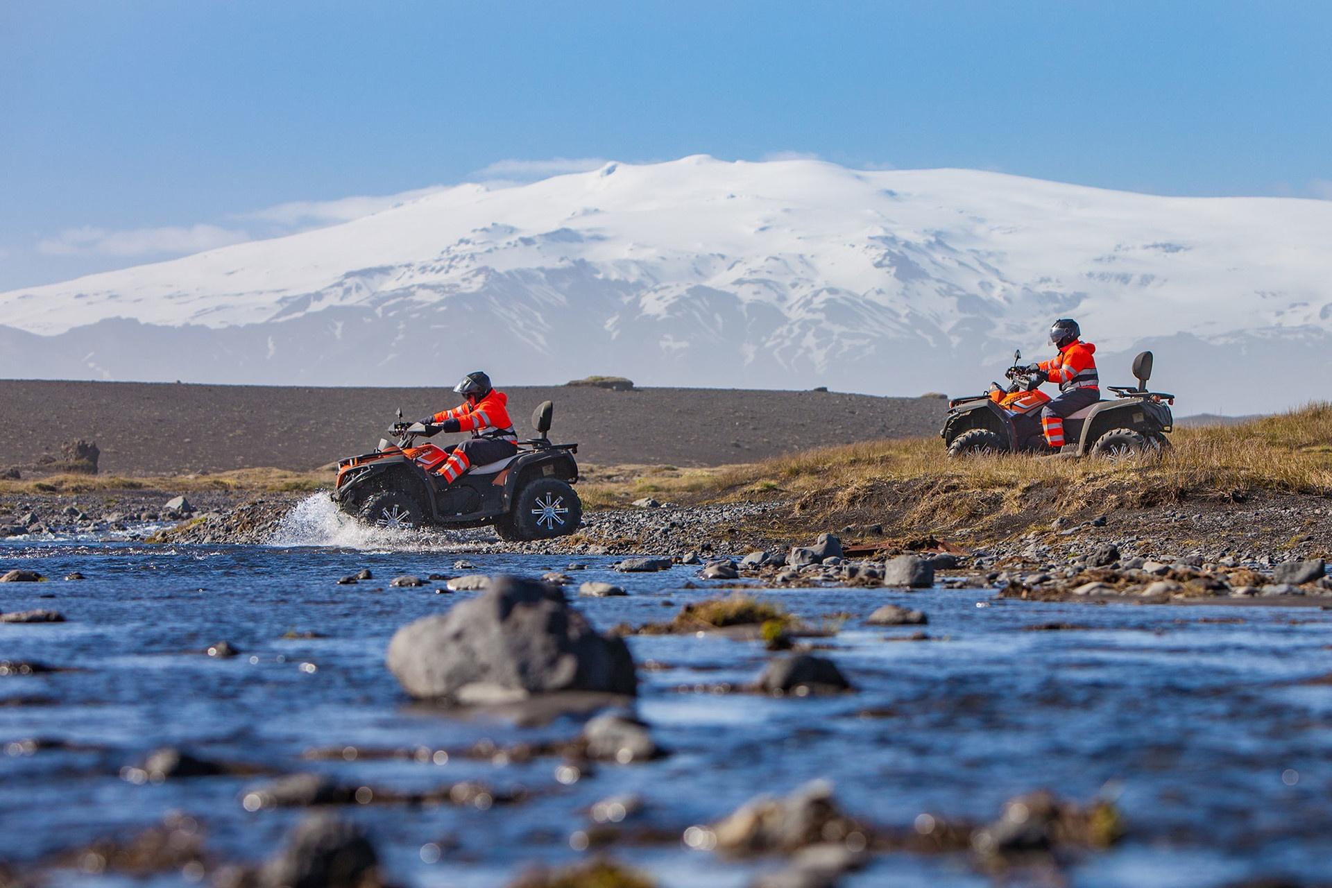 excursion quad sur de Islandia