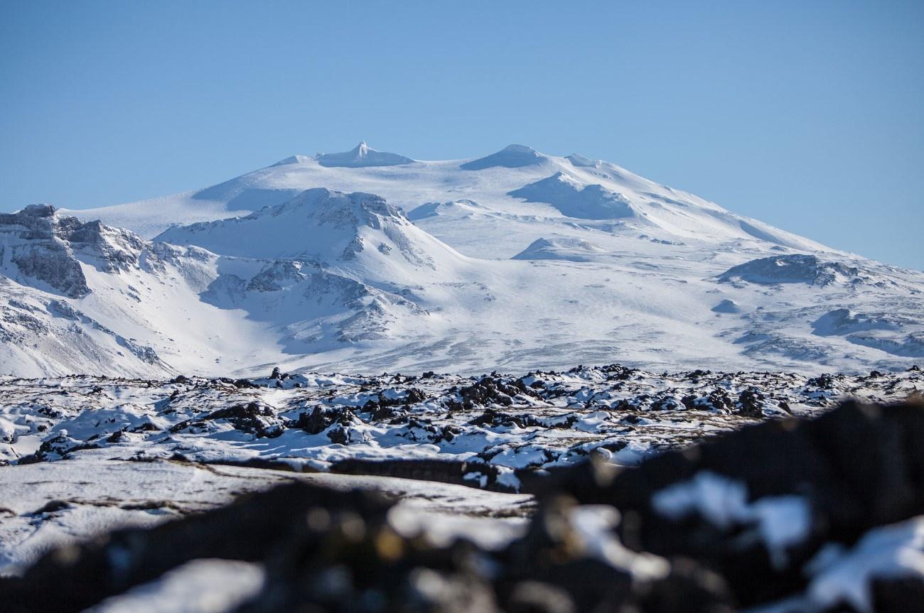 Glaciar Snaefellsjökull en Islandia