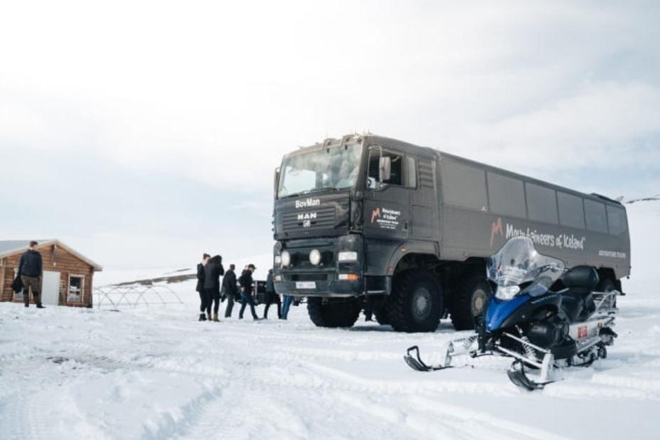 Traslado al glaciar Langjökull desde Gullfoss