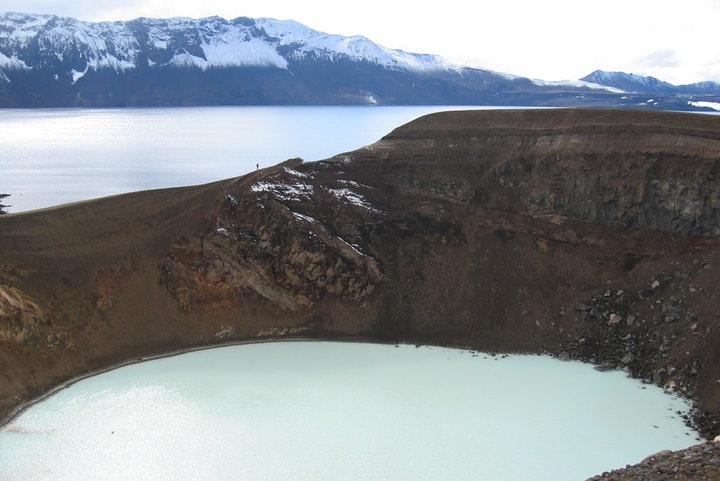 Caldera de Askja, interior de Islandia