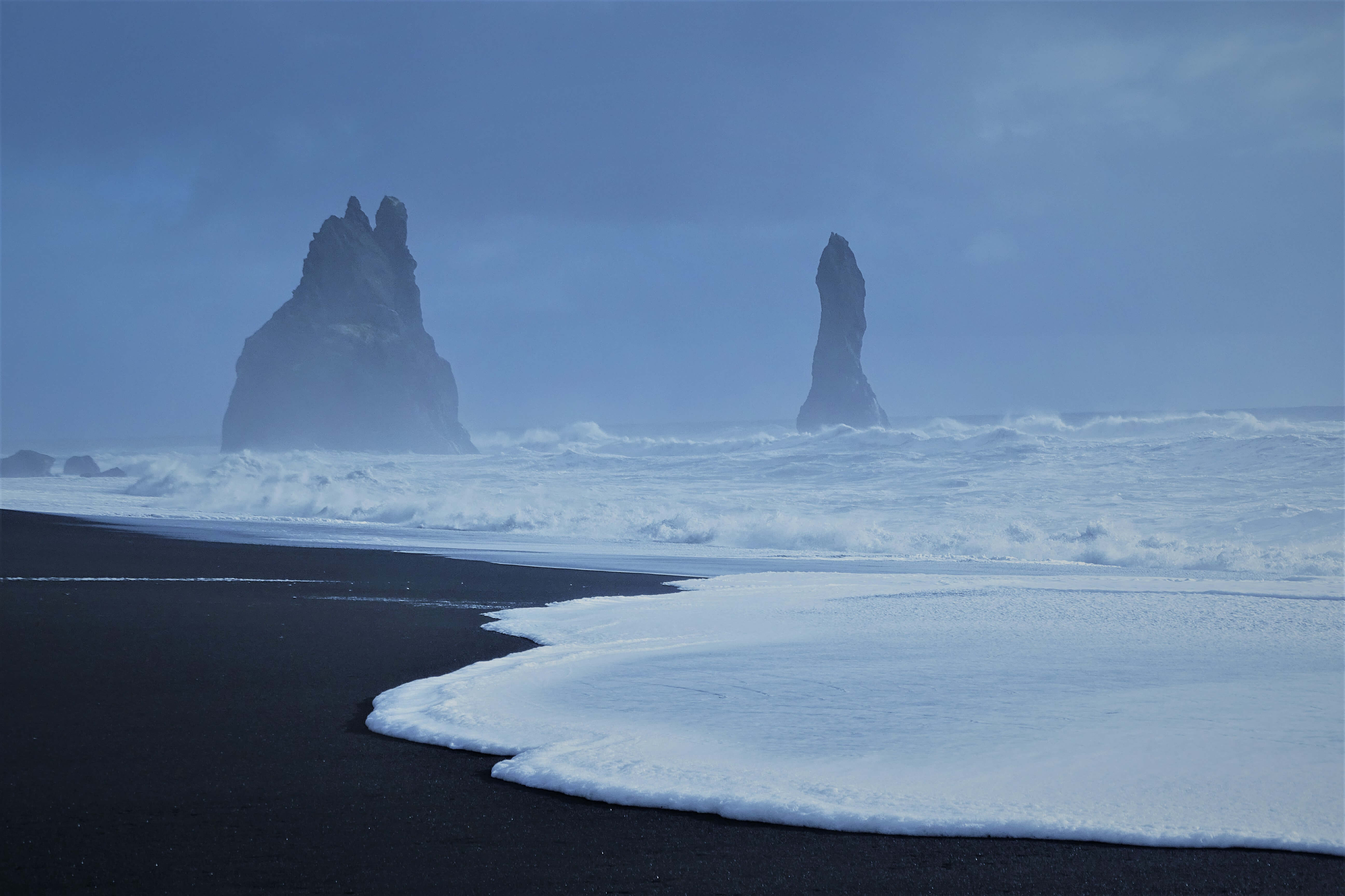 Playa de Reynisfjara, sur de Islandia