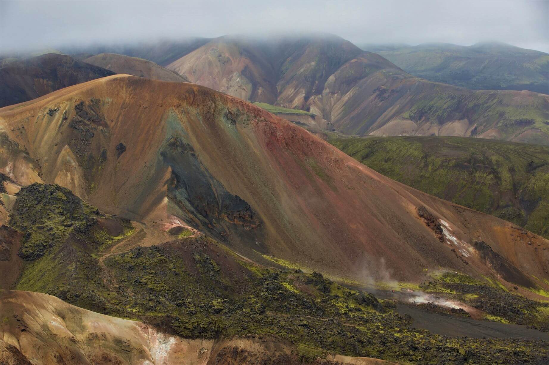 Montañas coloradas de Landmannalaugar