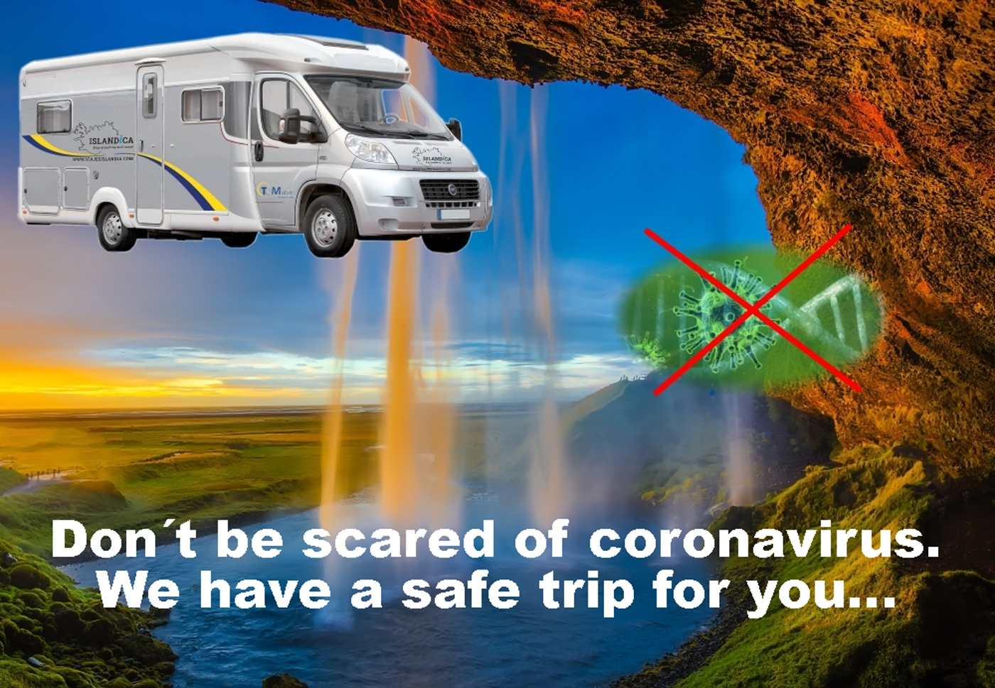 Do not be afraid of the coronavirus and come to Iceland, we have the perfect trip for you and your safety!
