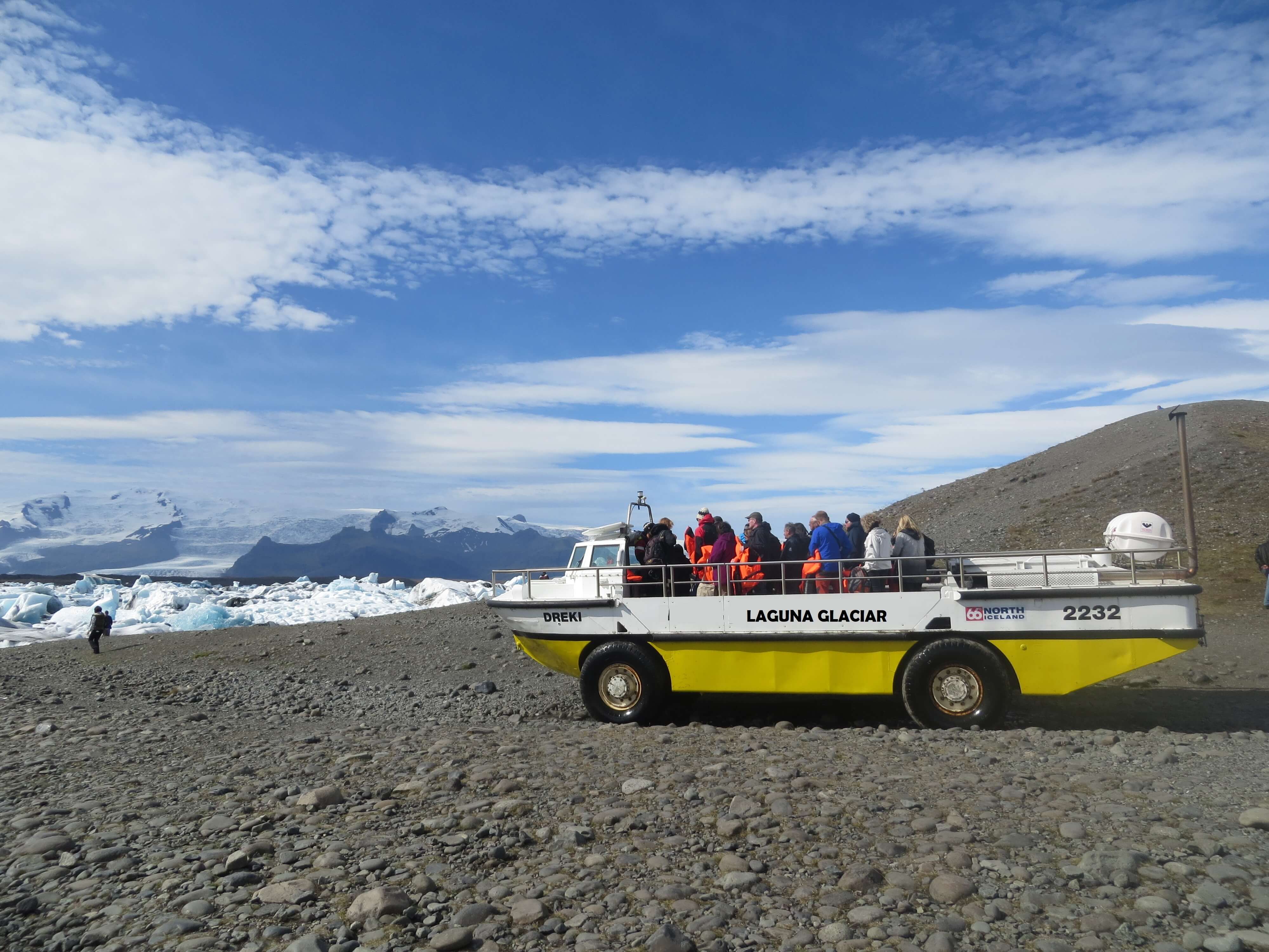 Boat trip on Jökulsárlón Glacier Lagoon