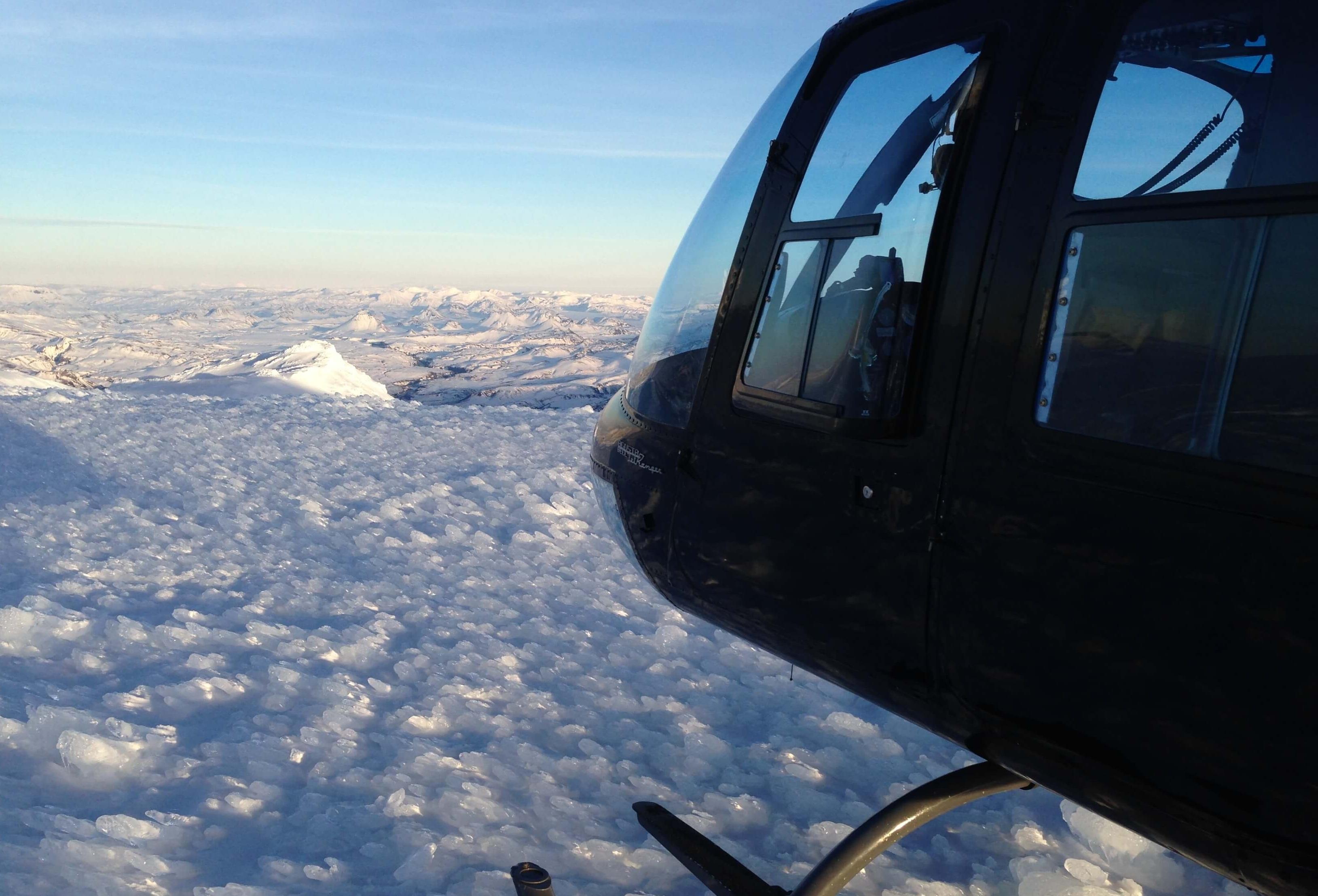 Helicopter glacier tour from Reykjavík