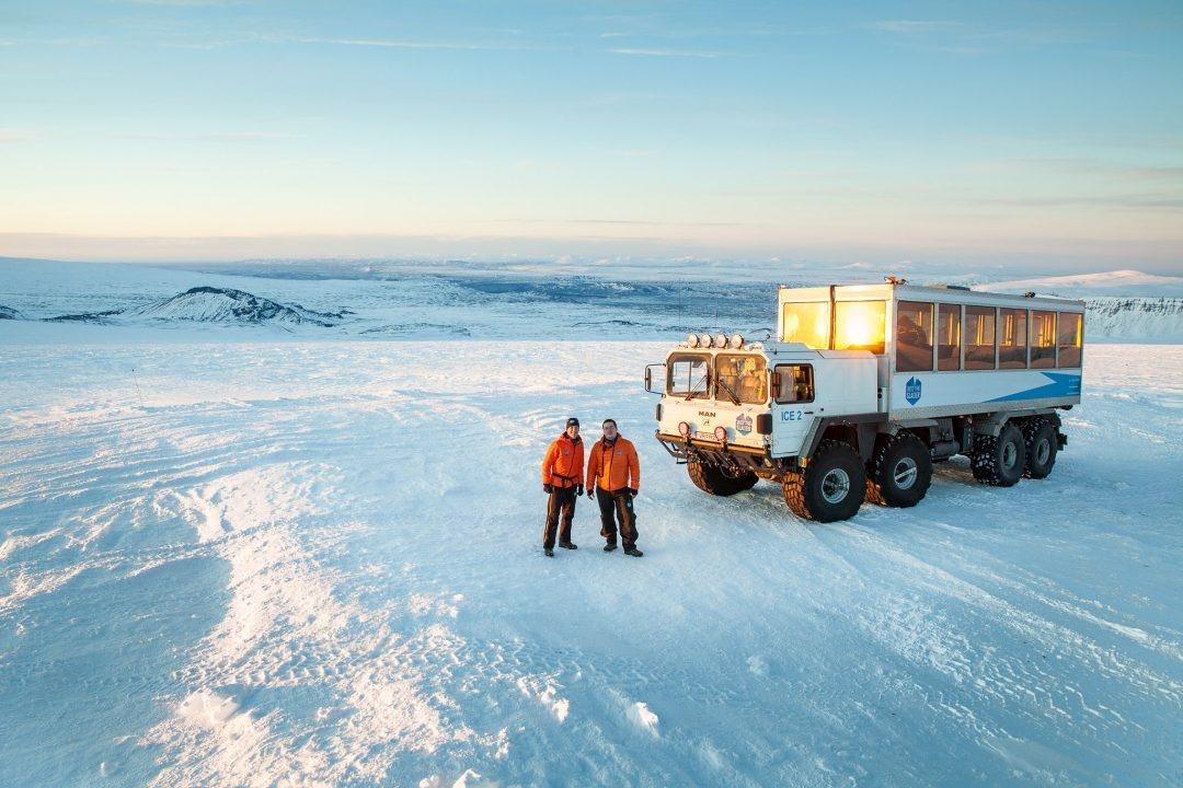 complete experience of the Langjökull Glacier