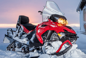 Excursión en motos de nieve en glaciar Langjökull