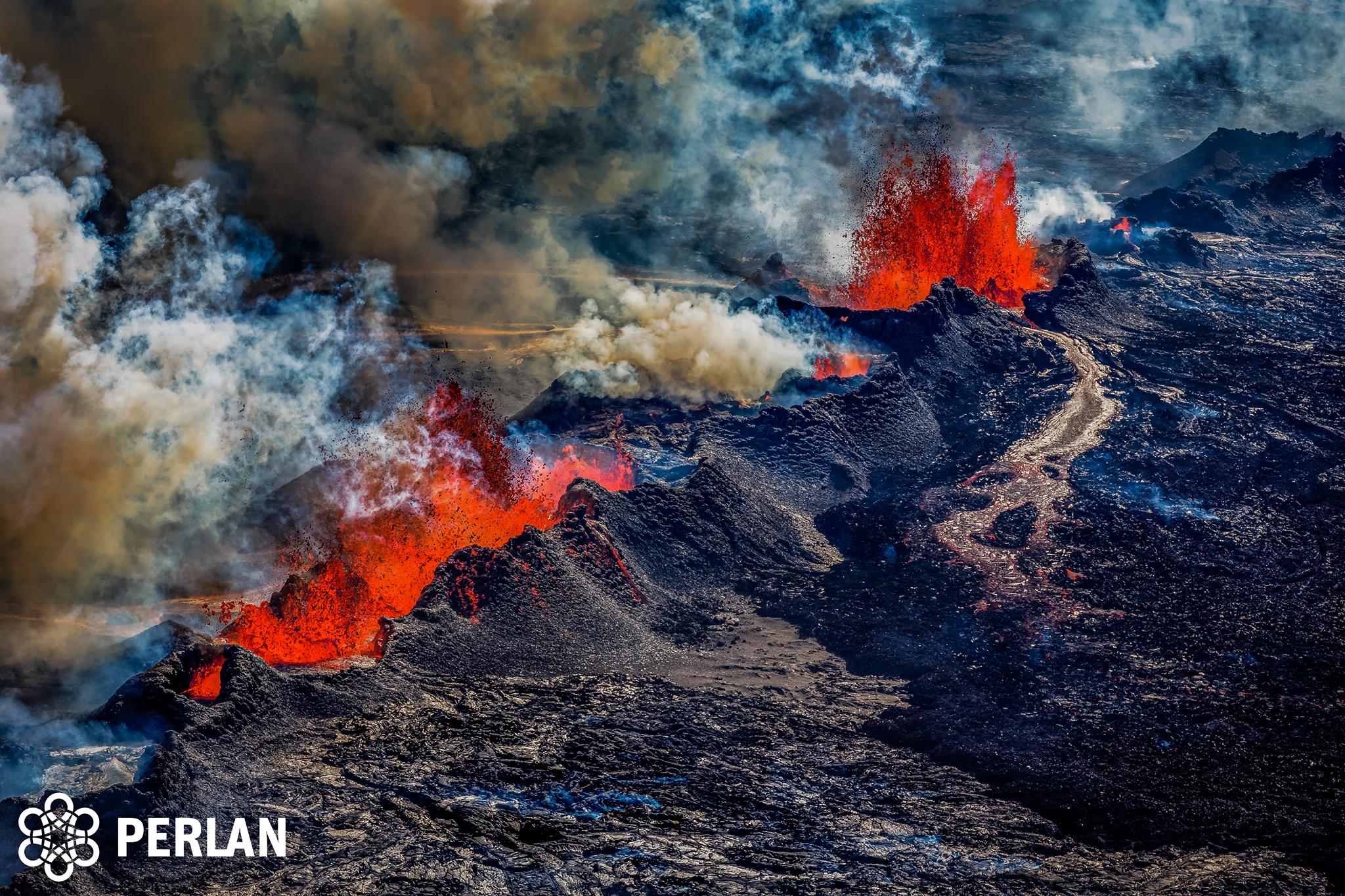 Museo Perlan, lava