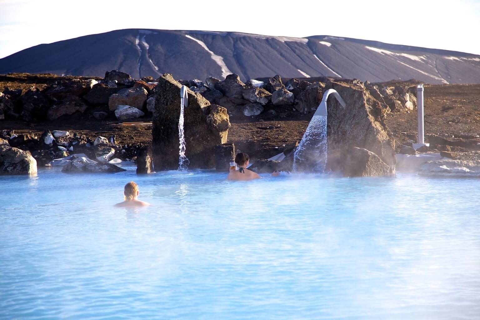 Baños naturales Mývatn en Islandia