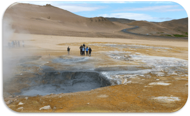 Islandia en coche - Námafjall norte de Islandia en coche