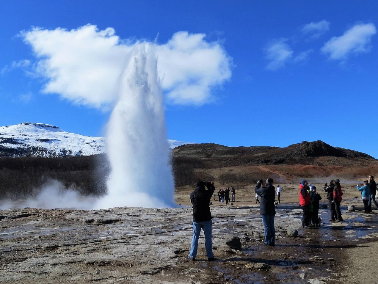 geiser strokkur circulo dorado