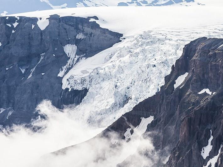 Glaciar Vatnajökull, sureste de Islandia